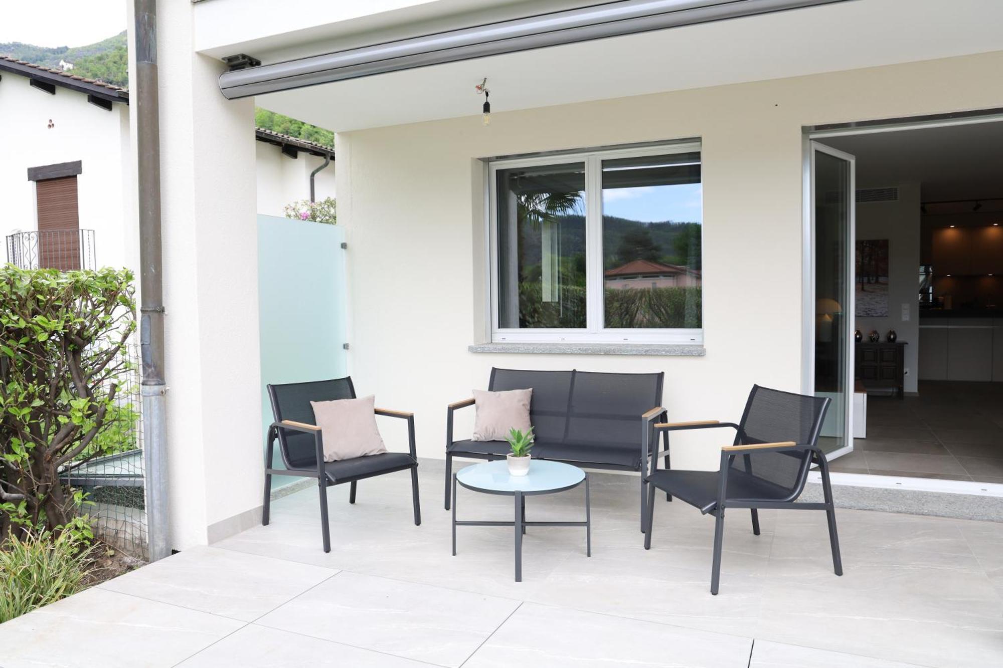 Apartamento Casa Quattro Fiumi Tegna Exterior foto