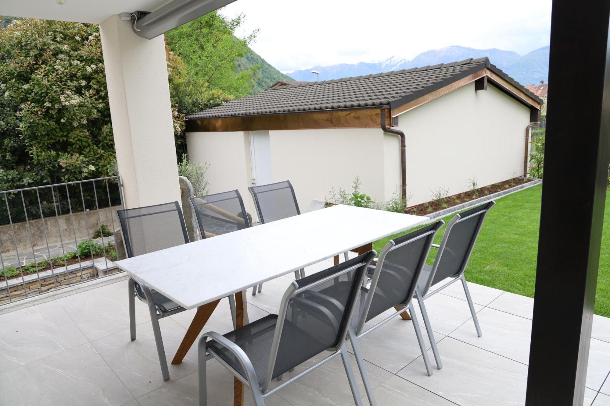 Apartamento Casa Quattro Fiumi Tegna Exterior foto
